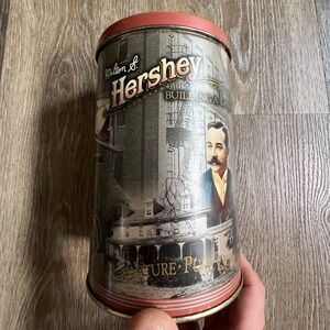 Hershey Canister Unisex OS Pink Building A Legacy Series #1 Vintage 1996 Tin